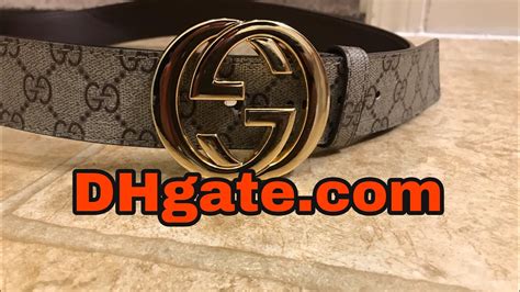 dhgate gucci belt review.